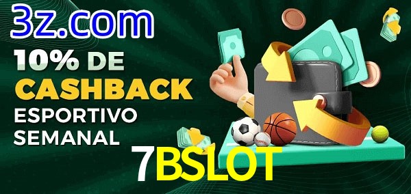 10% de bônus de cashback na 7BSLOT